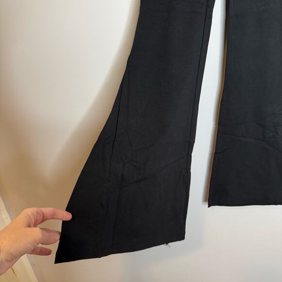 OFFLINE by Aerie OG Super Flare Leggings Black High Rise Size Medium NWT - Picture 4 of 9